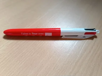 Stylo bic 4 couleurs CGT tour de France