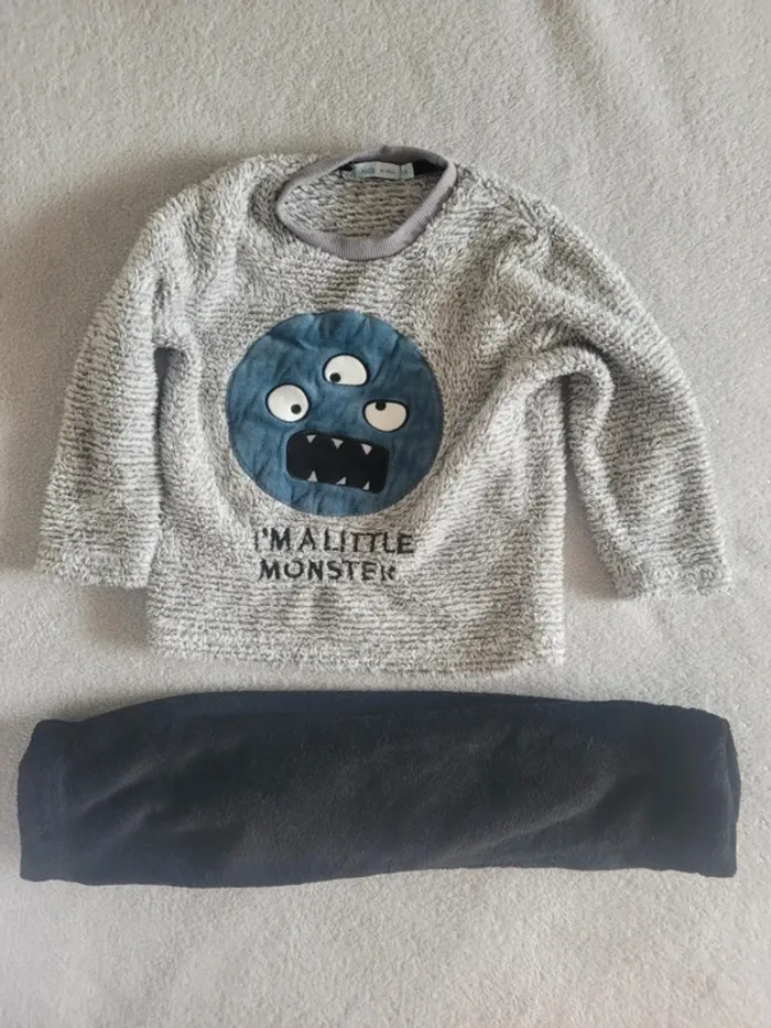 Pyjama chaud et epais 3 ans 98 cm - photo numéro 2