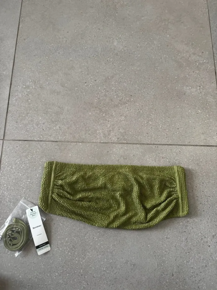 Haut maillot de bain bandeau Lindex, neuf, taille XS