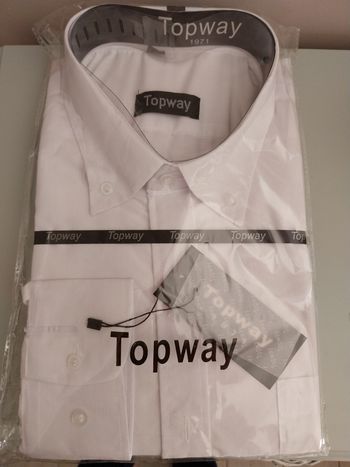 Chemise homme topway neuf XL