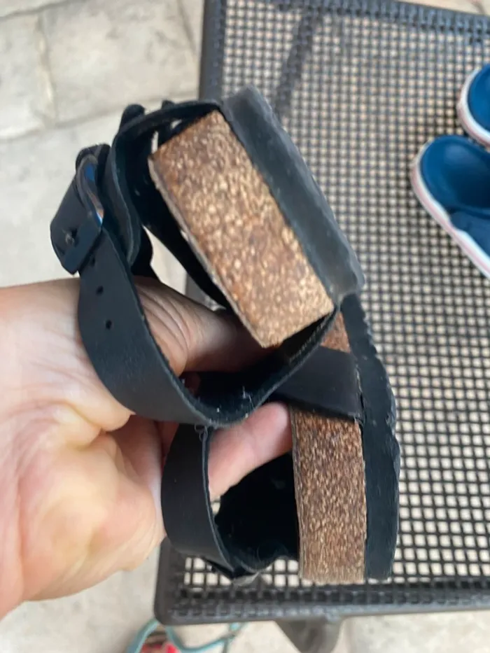 Sandales birkenstock garçon noir 27 - photo numéro 8