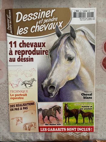 Dessiner et peindre les chevaux livre