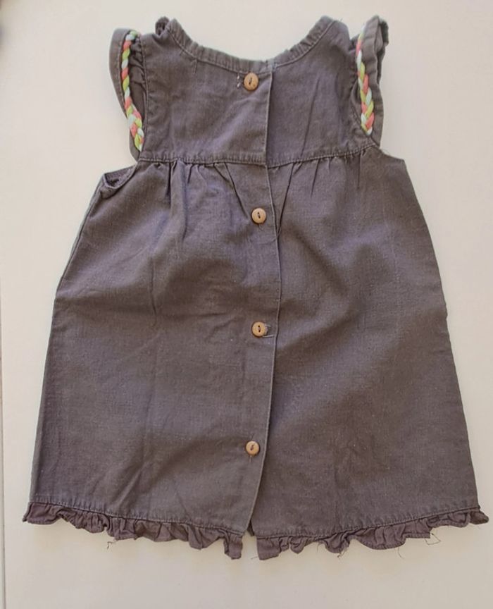 Lot de 2 robes filles 9 mois - photo numéro 7