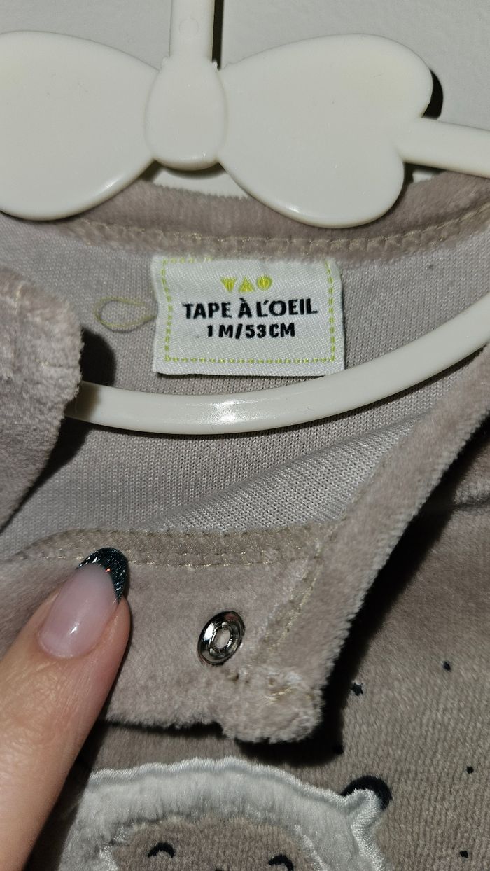 Pyjama en velours - photo numéro 2