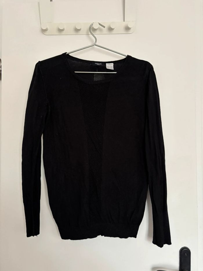 Pull effet transparent 38/40