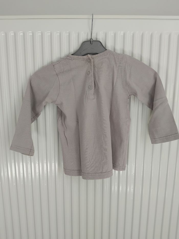 T shirt manches longues fille 24 mois in extenso - photo numéro 5