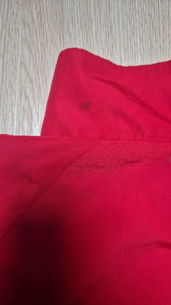 Veste Adidas zippée climat 365 rouge - photo numéro 8