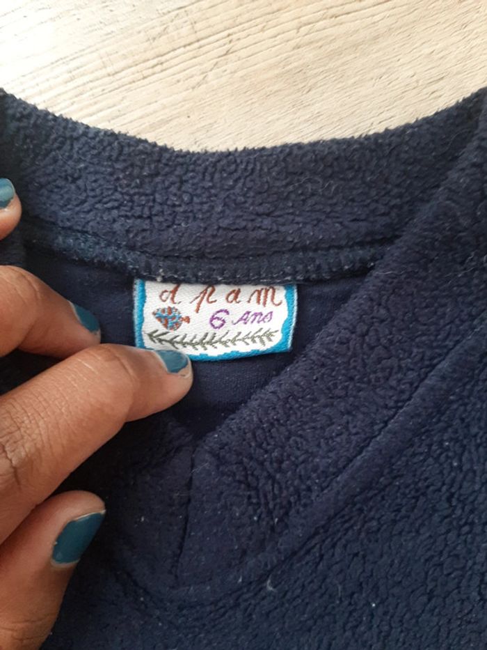 Pull polaire fille 6ans - photo numéro 2