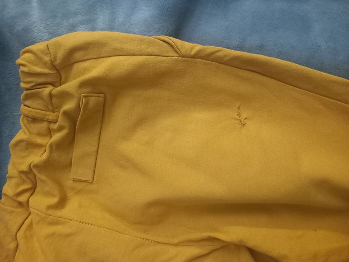 pantalon jegging jaune moutarde - photo numéro 3