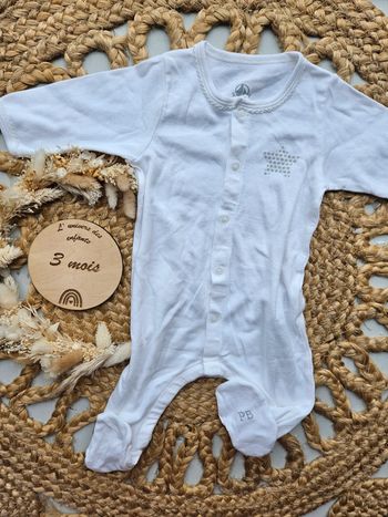 Pyjama Petit Bateau 3m