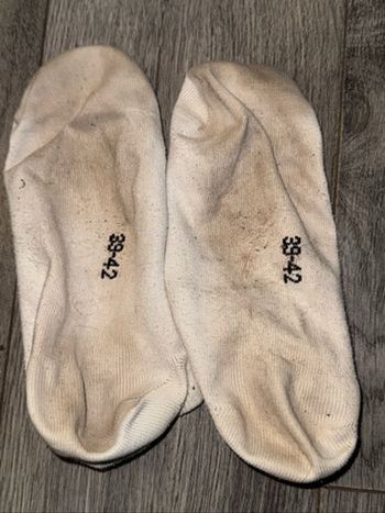 Chaussettes portée