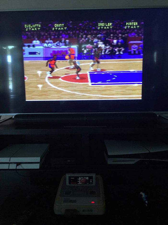 Jeu Snes Nba Jam pal Fah - photo numéro 7