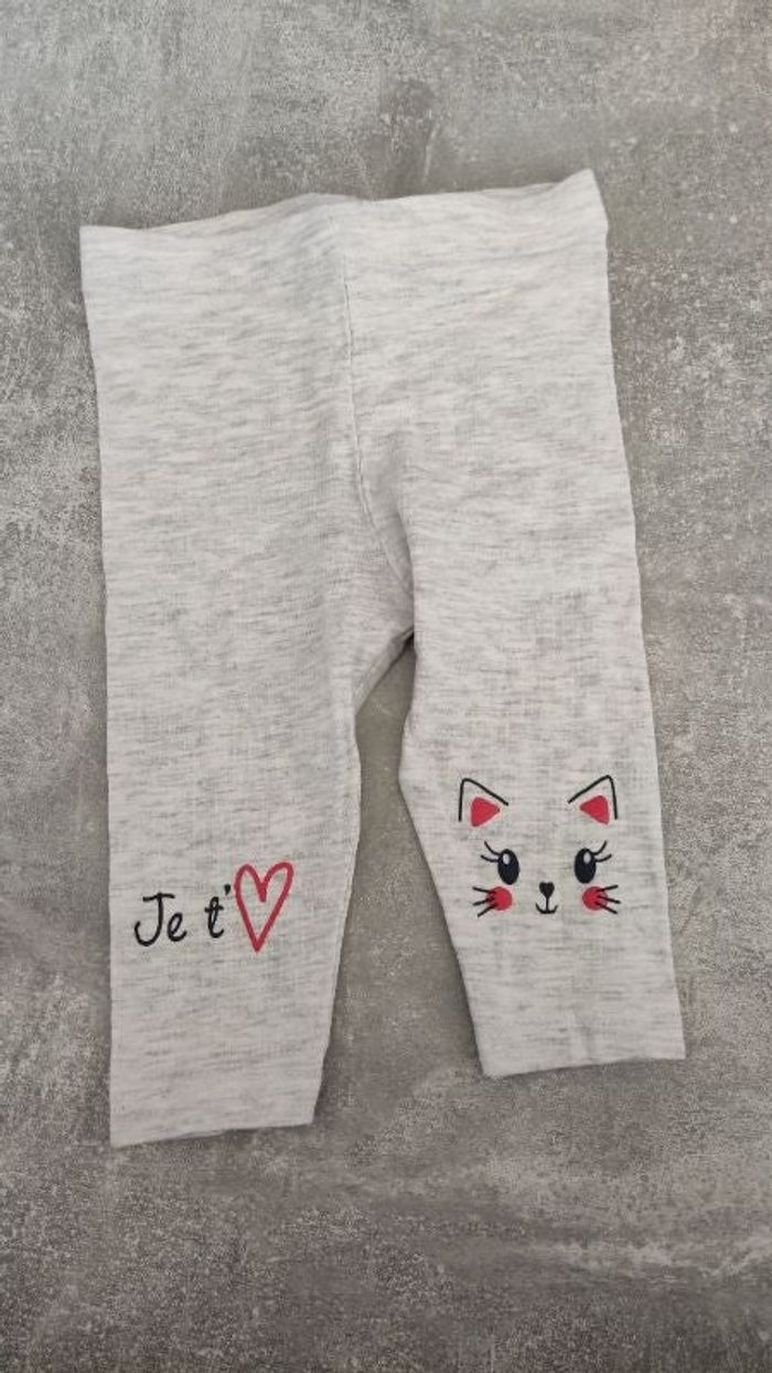 Legging bébé fille 3 mois