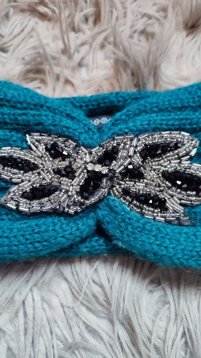 Headband bleu canard Bonobo - photo numéro 2