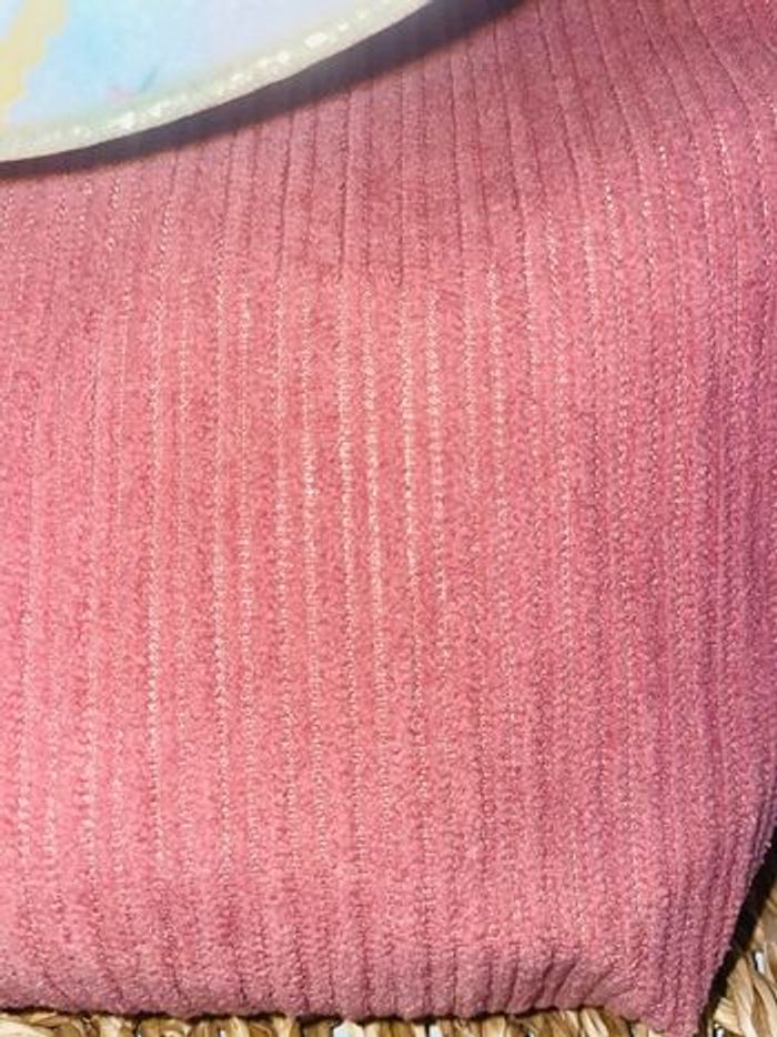 🎒 Sac à dos enfant Toy Story en velours côtelé rose et tissu Toy Story pratique, mignon et personnalisable 💖 - photo numéro 3