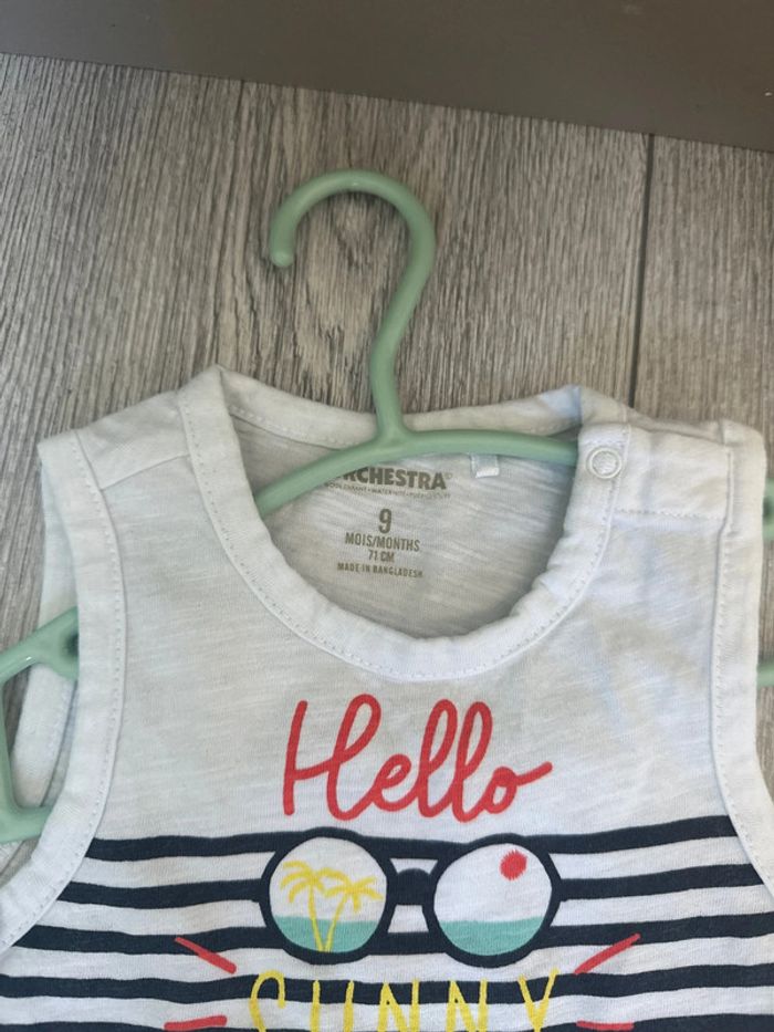 T-shirt bébé 9 mois - photo numéro 2