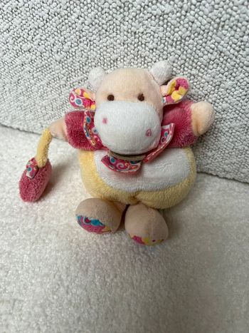 Peluche vache Doudou et Compagnie