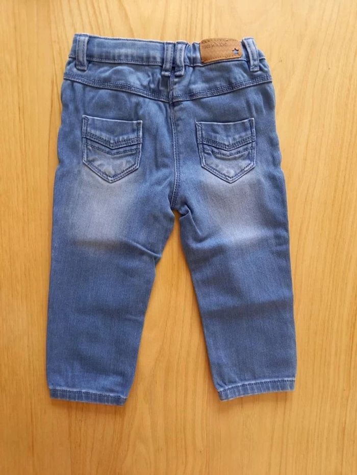 Jean slim et gilet sans manches 9 mois - photo numéro 8