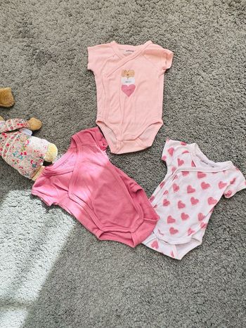 Lot de bodies taille 3 mois