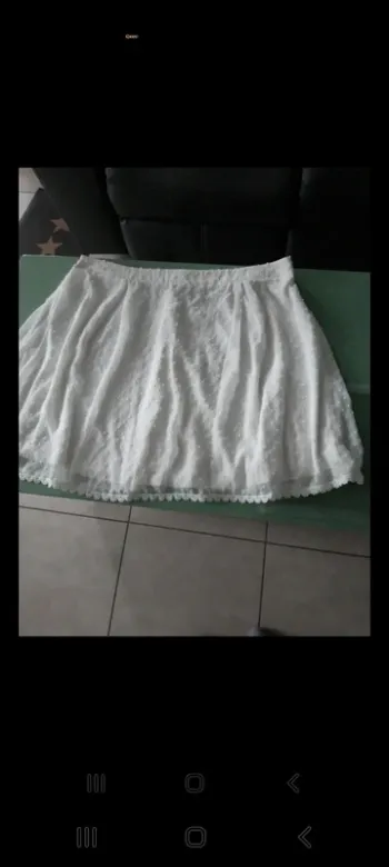Jupe blanche 48