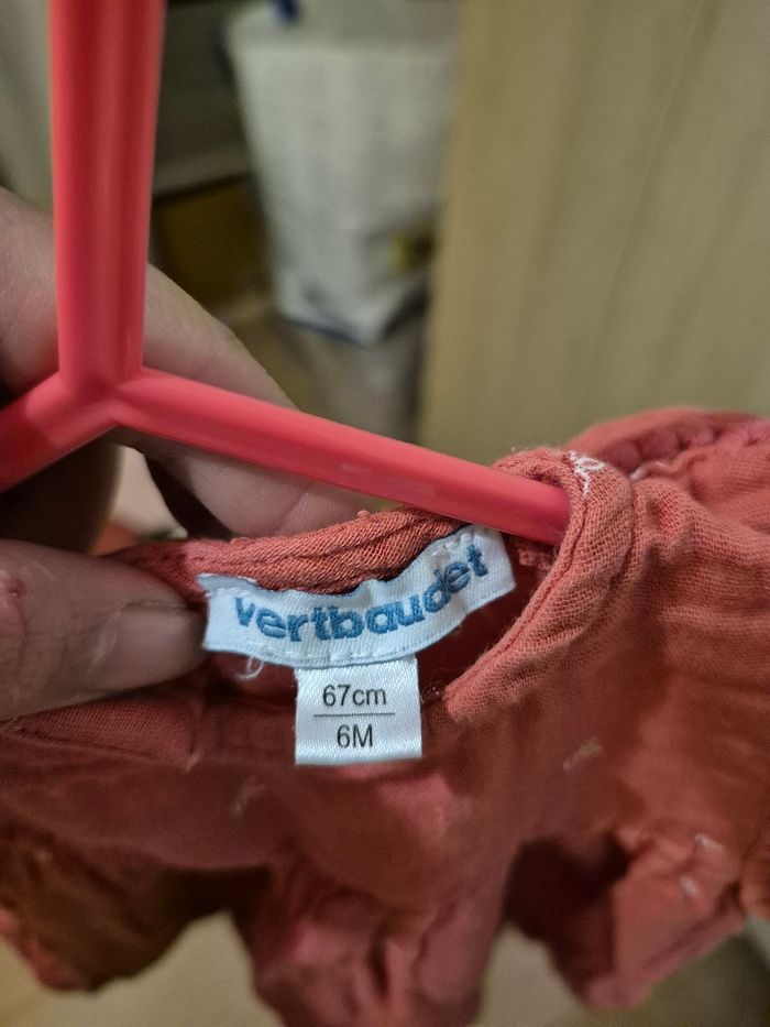 Robe Vertbaudet taille 6 mois - photo numéro 3