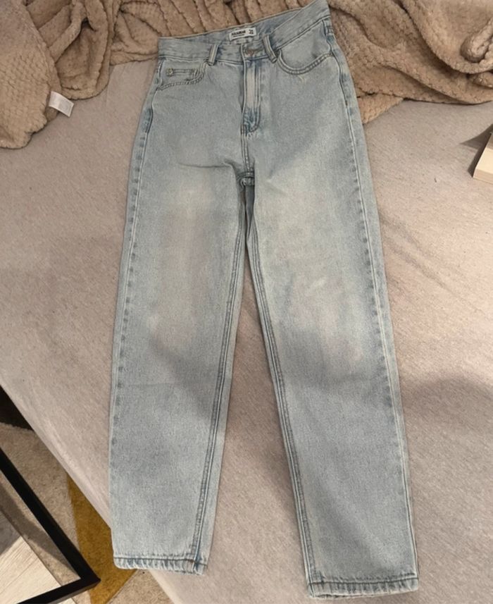 Jean bleu MOM