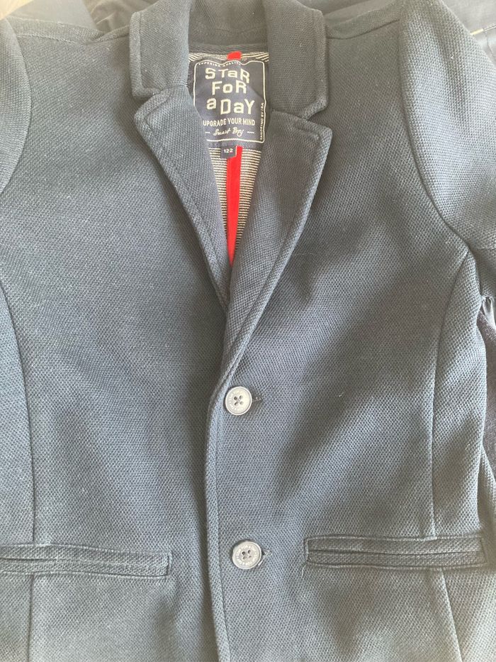 Veste habillée bleue marine Star for a day 6 ans - photo numéro 3