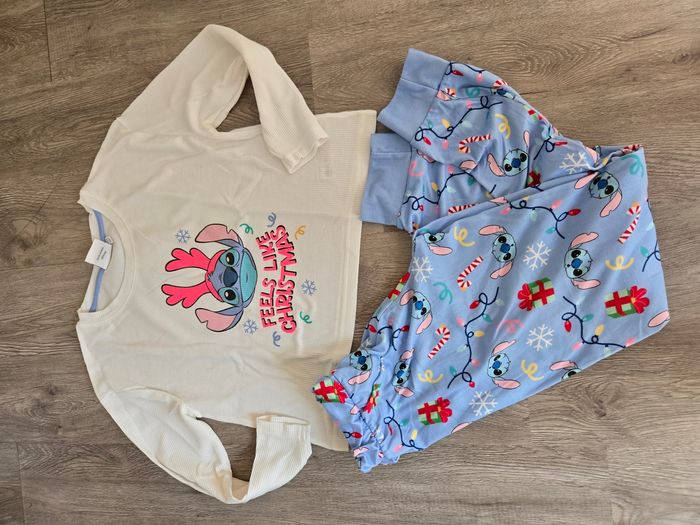 Lot 4 pyjamas Stitch 12 ans - photo numéro 4