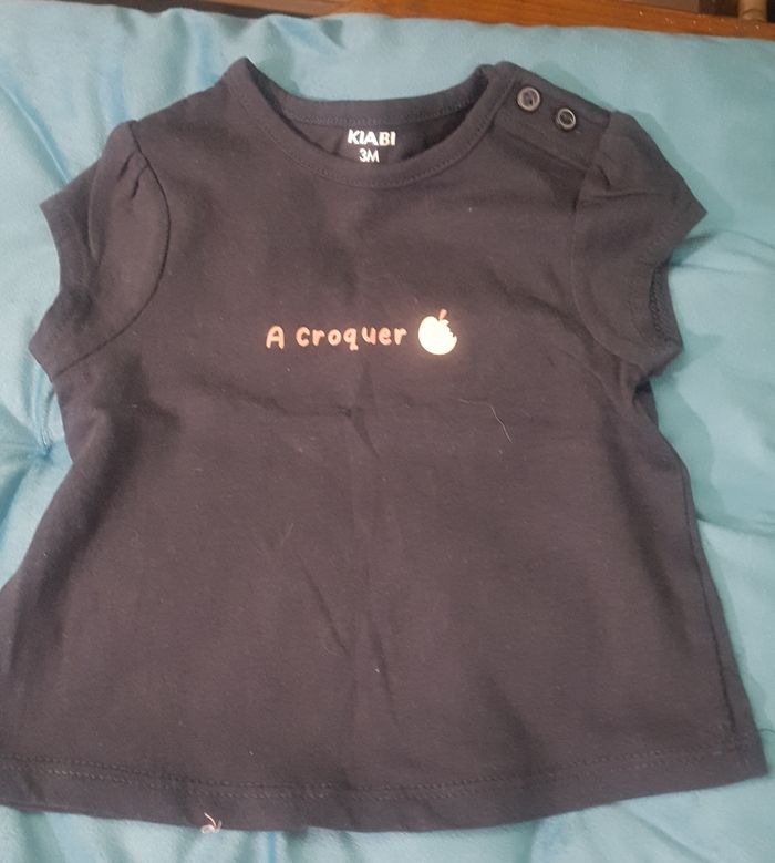 Tee shirt bébé fille - photo numéro 1