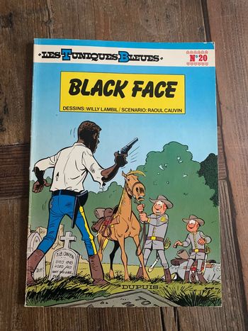 BD souple les tuniques bleues - black face 1983 numéro 20