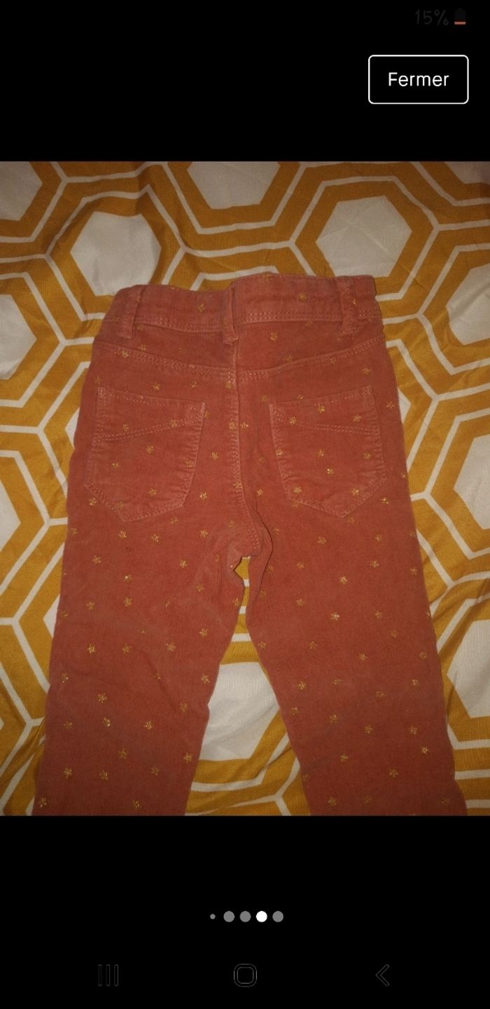 Lot 2 pantalons velours - photo numéro 10