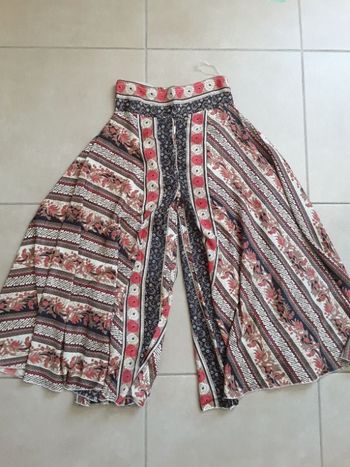 Pantalon fluide très large femme S NEUF