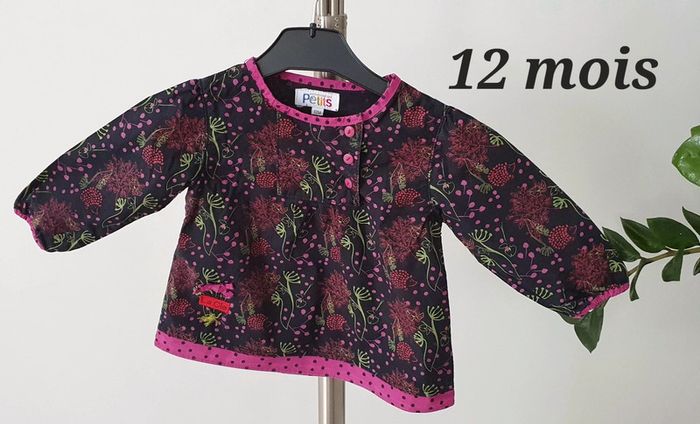 Blouse légère fille 12 mois