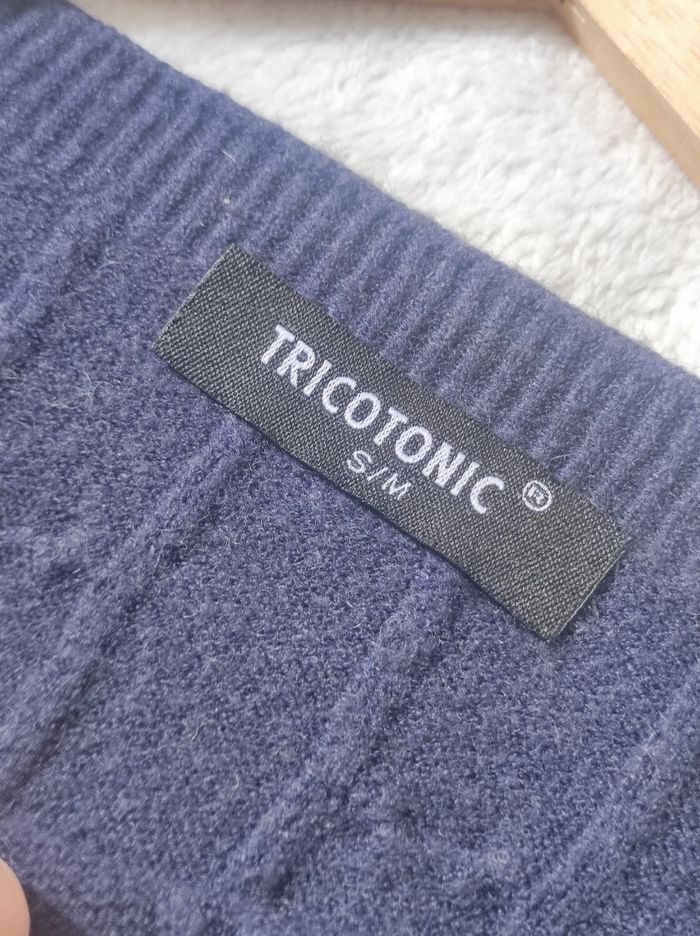 Pull torsadé taille S/M - photo numéro 3