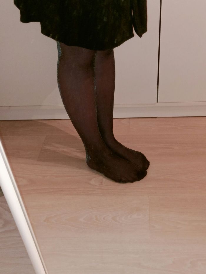 Collant pailleté transparent - photo numéro 4