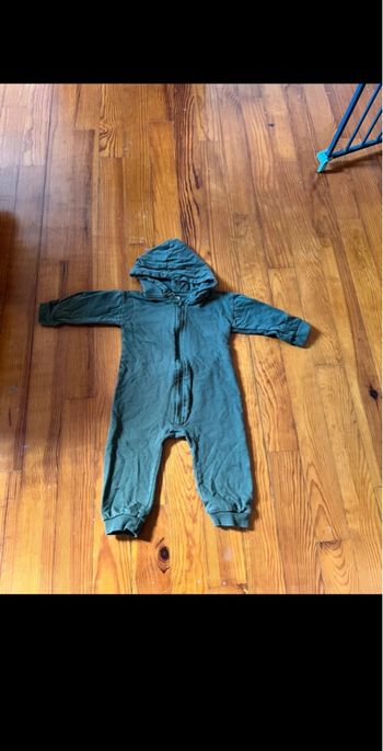 Combinaison kaki zeeman 12 mois 