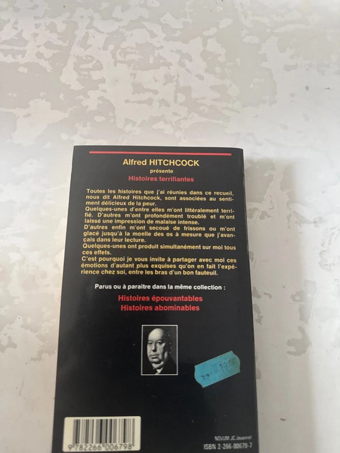 Livre histoire terrifiante - Hitchcock - photo numéro 4
