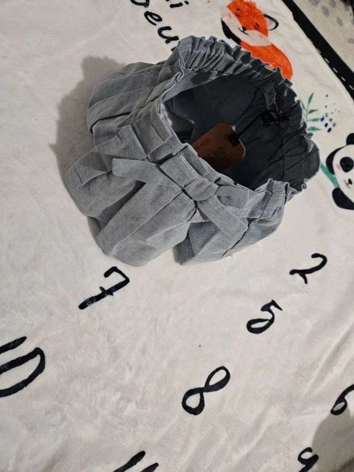 Jupe short ciel Jean Bourget - photo numéro 5