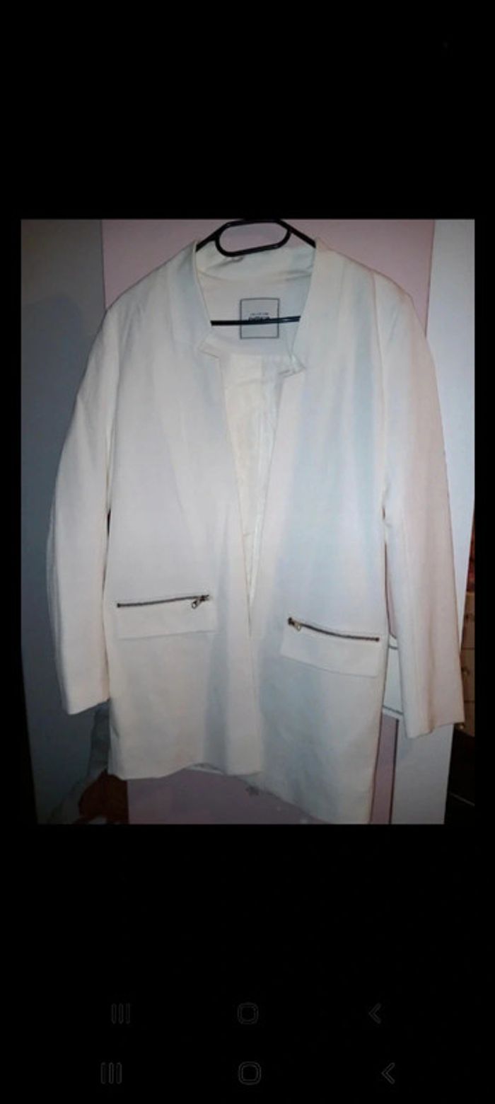Veste blazer long