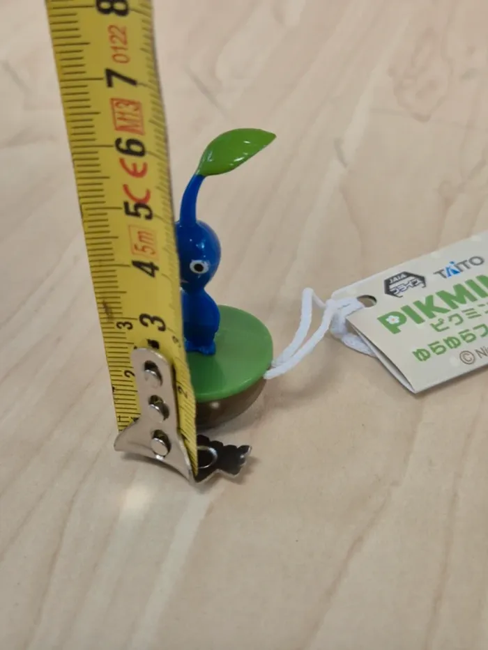 Mini figurine Pikmin Taito Culbuto : bleu - photo numéro 5