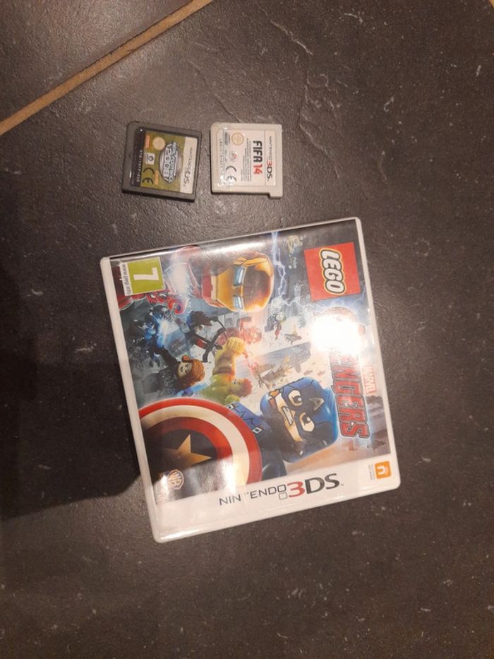 Lot de 3 jeux nintendo 3ds