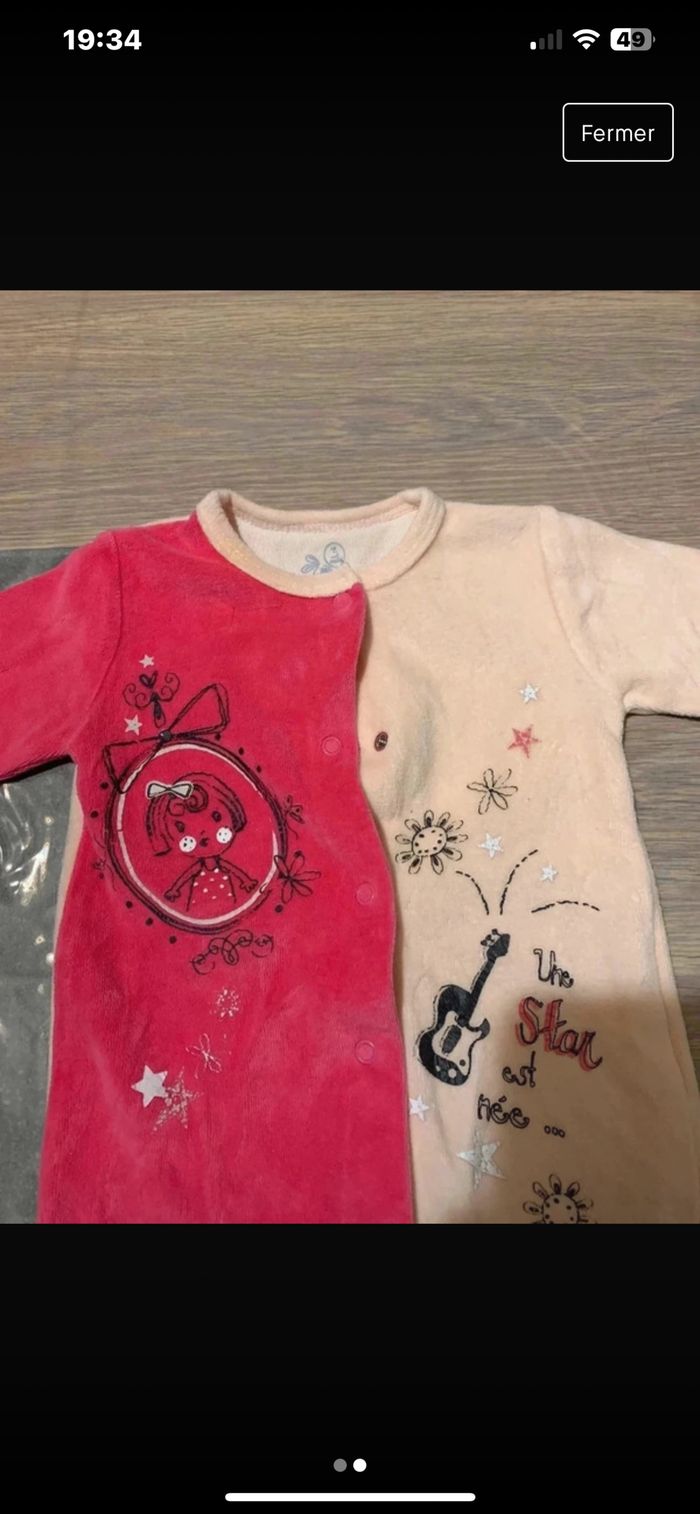 Pyjama bébé fille - photo numéro 2