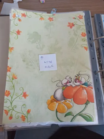 Feuille Diddl A4 98 0,80€