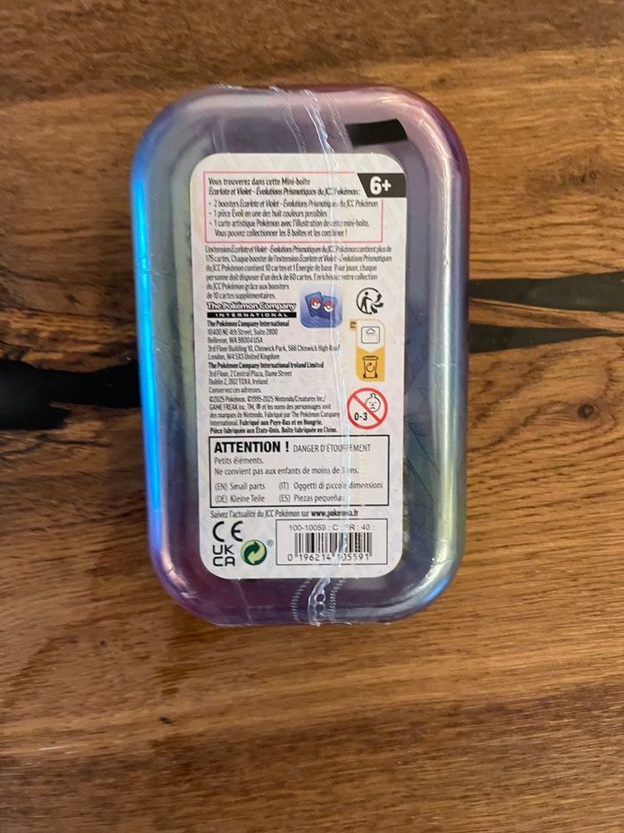 Pokémon Mini-Tin Aquali - Évolutions Prismatiques (EV8.5) - NEUF SCELLÉ FR - photo numéro 2