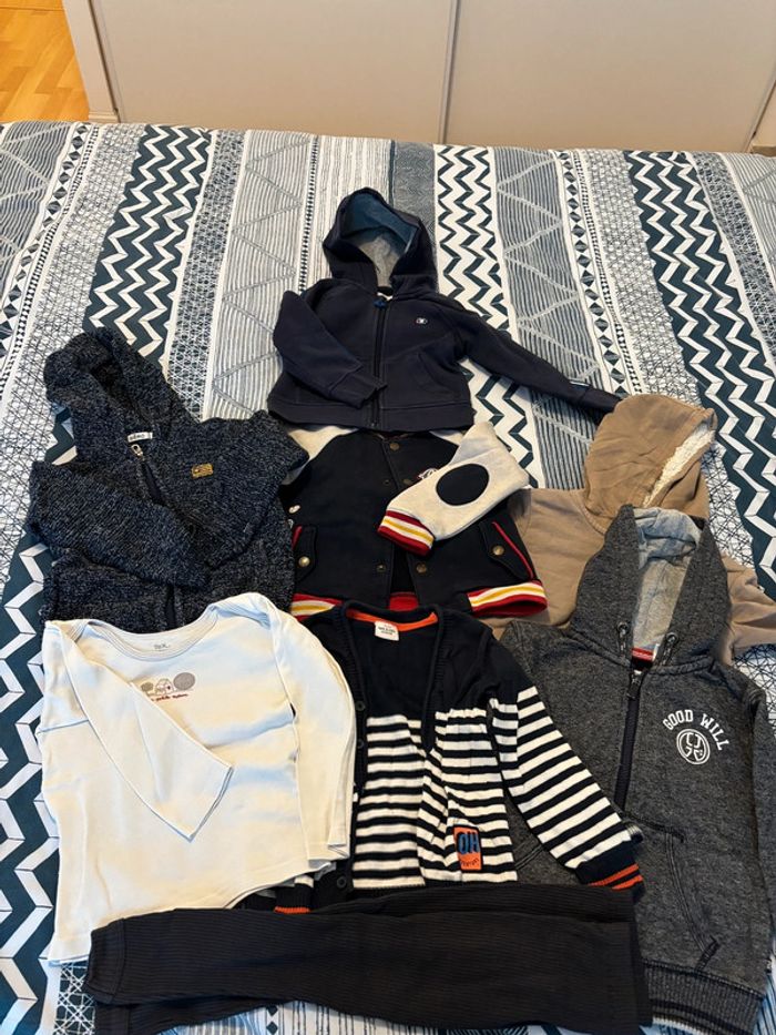 Lot garçon 3 ans 8 pièces