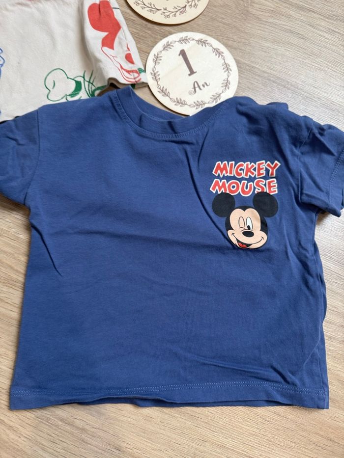 Lot de t-shirt Mickey - photo numéro 3