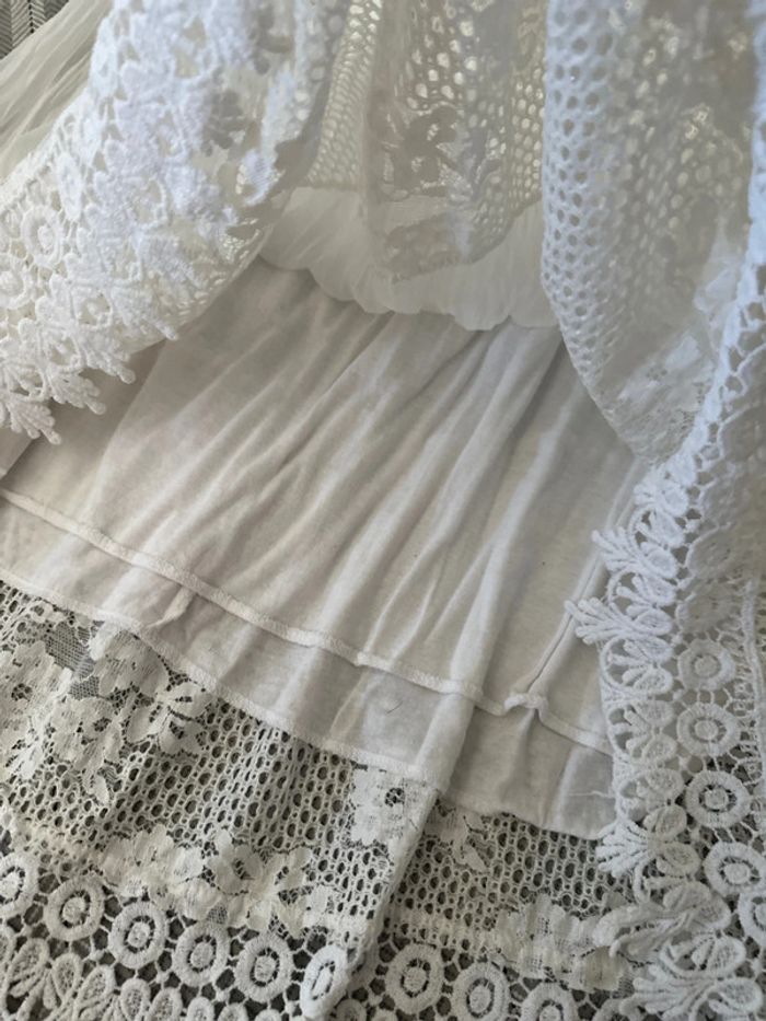 Robe longue dentelle taille unique - photo numéro 4