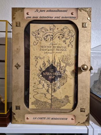 Coffret carte du maraudeur harry potter