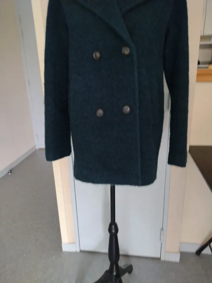 Manteau Caroll laine & alpaga taille 36 – Excellent état - photo numéro 4