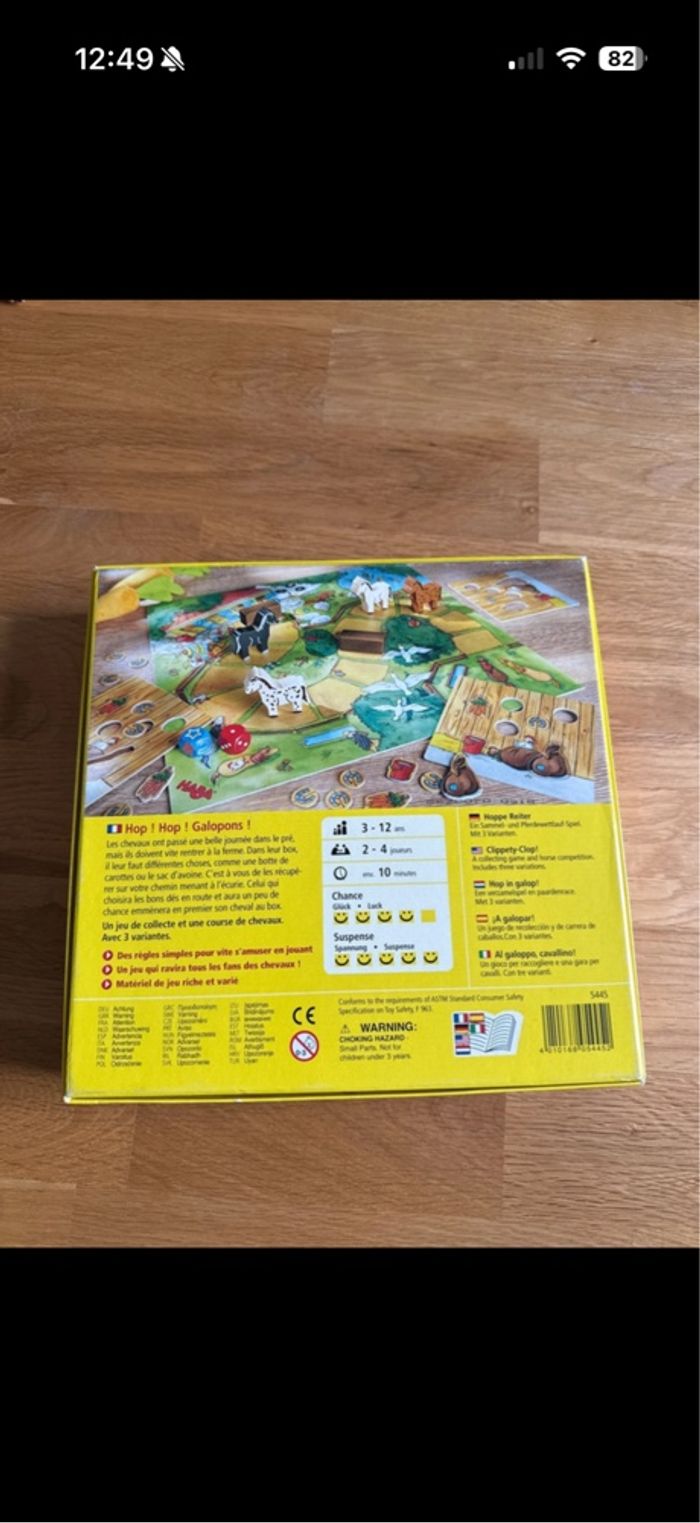 Jeu hop hop galop - photo numéro 3